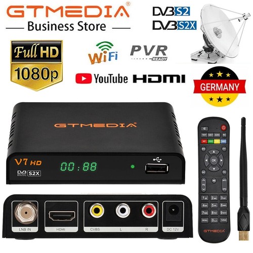 Gtmedia dvb s2 s2x - v7, dvb-s2/s2x