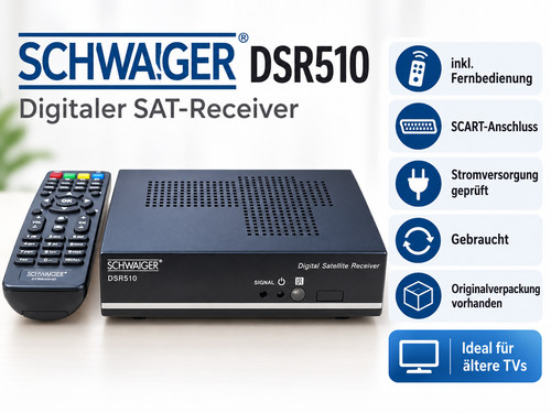 Schwaiger dsr510 ricevitore - dsr510,