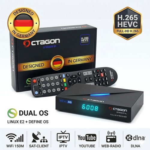 Octagon sfx6008 hd - sfx6008, ip